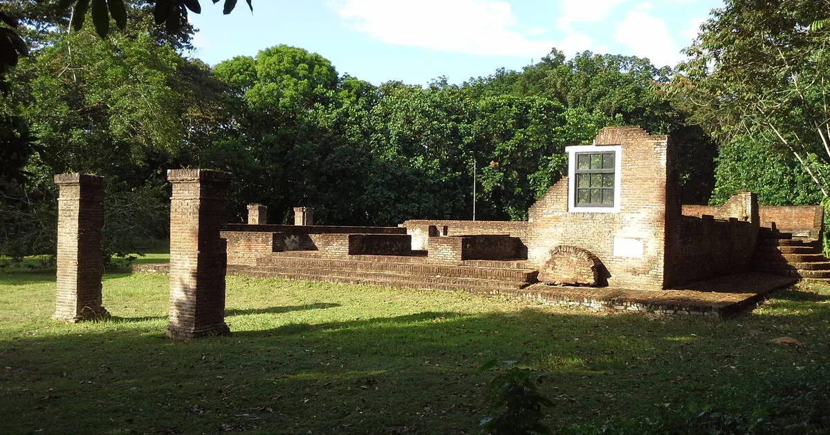 Jodensavanne heritage site and synagogue ruins in Suriname