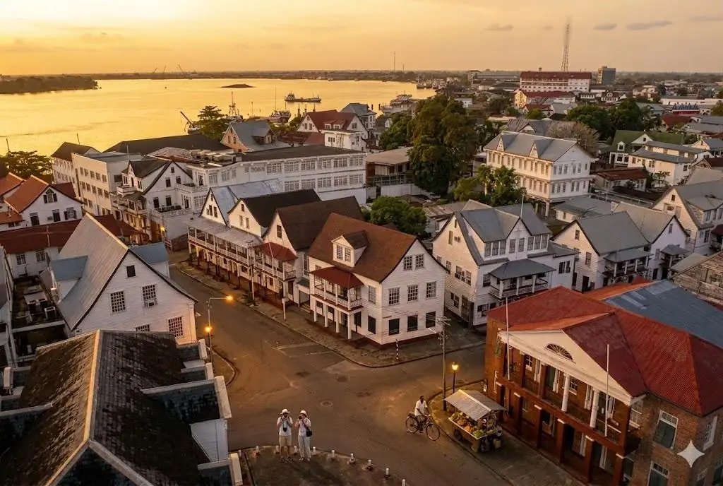 Historic inner city of Paramaribo